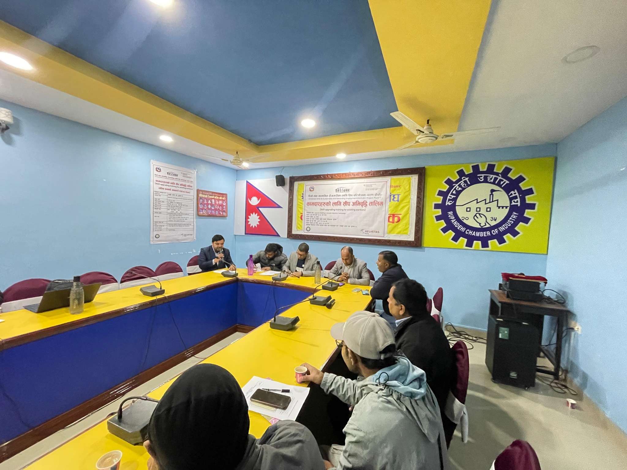 इन्जेक्सन मोडलिङ तथा एक्स्टुडर मेसिन सम्बन्धी सीप अभिवृद्धि तालिमको शुभारम्भ ।