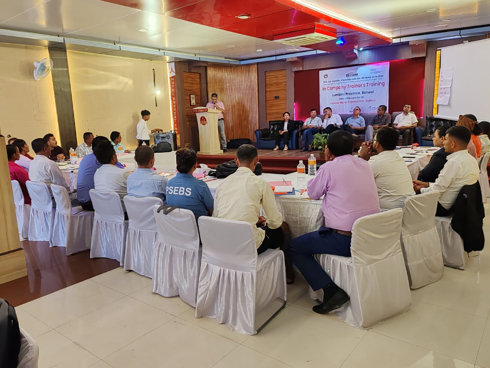 उद्योगका सुपर भाइजर र शिक्षालयका प्रशिक्षकहरुलाई ५ दिवसीय तालिमको शुभारम्भ